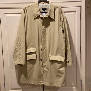 Men’s Lands’ End Trench-coat size large